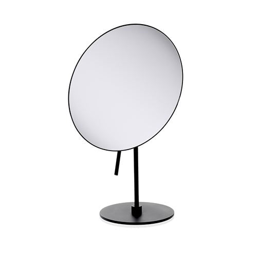Round SPT71 Cosmetic Mirror by Decor Walther Decor Walther Matte Black