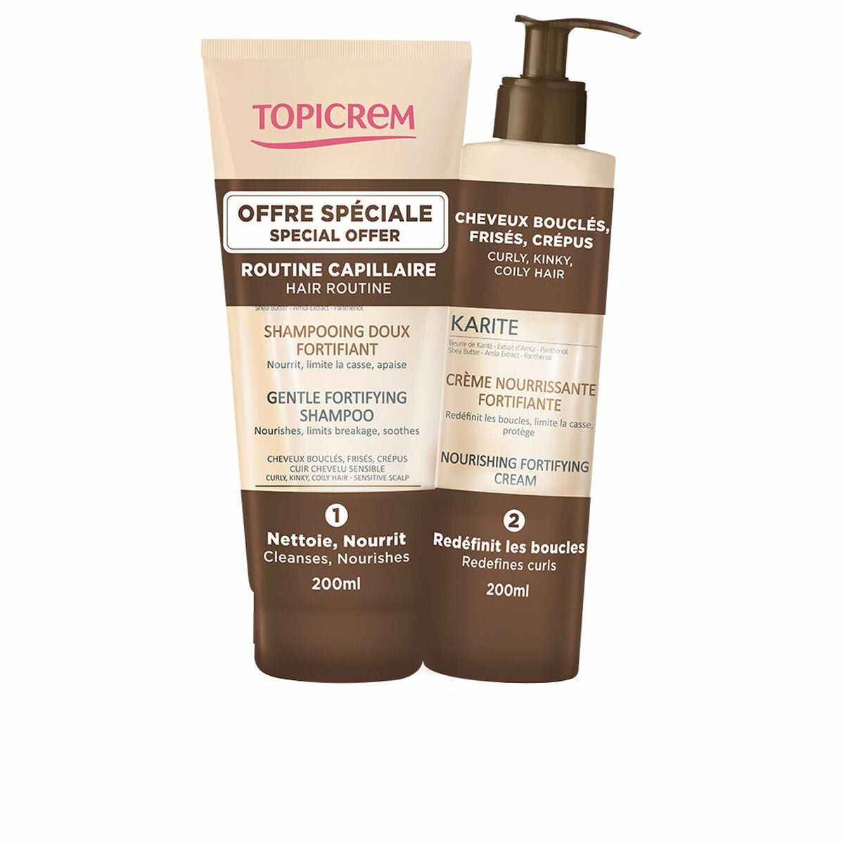 Hair Dressing Set Topicrem 2 Pieces