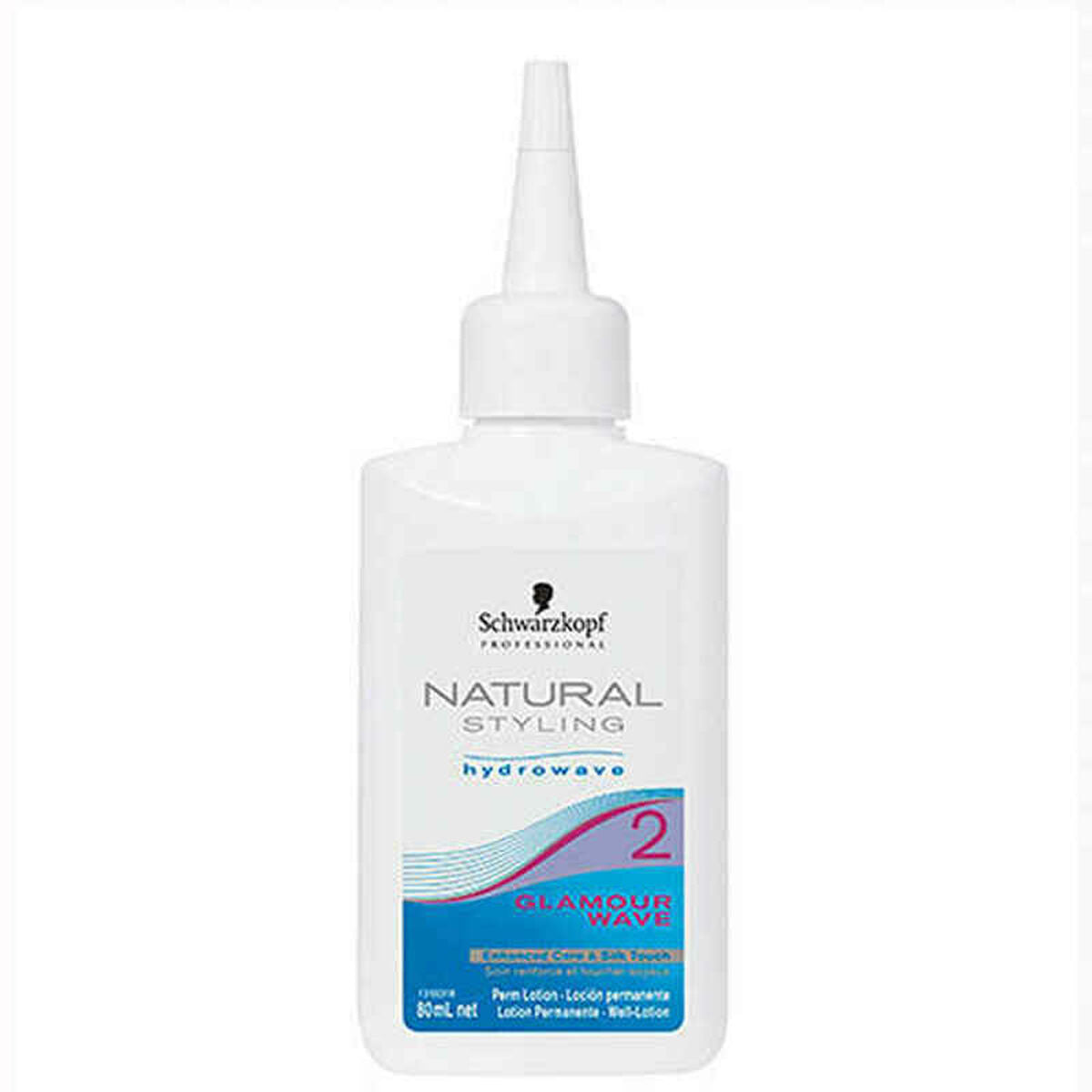 Styling Cream Schwarzkopf Natural Styling Glamour Wave 2 (80 ml)