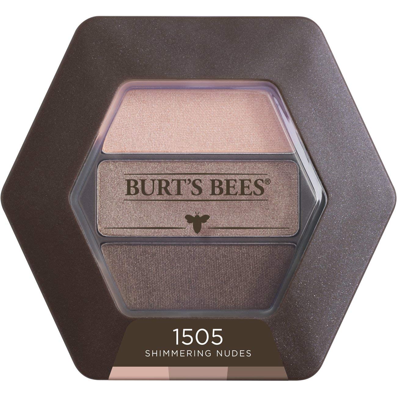 Burt��s Bees 100% Natural Eye Shadow Palette Trio, Shimmering Nudes - 0.12 Ounce
