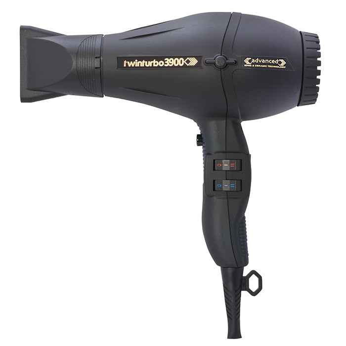 Twin Turbo 3900 Advanced Ceramic & Ionic Dryer Black 2100 Watts
