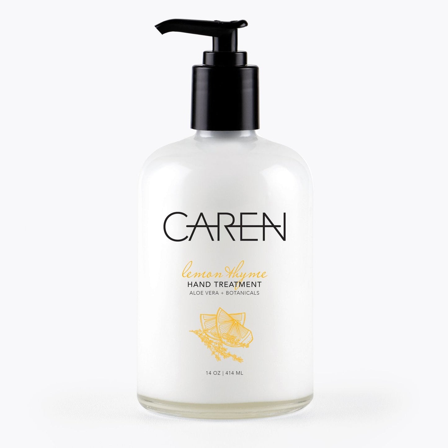 Caren® Hand Treatment 14oz Glass Bottle