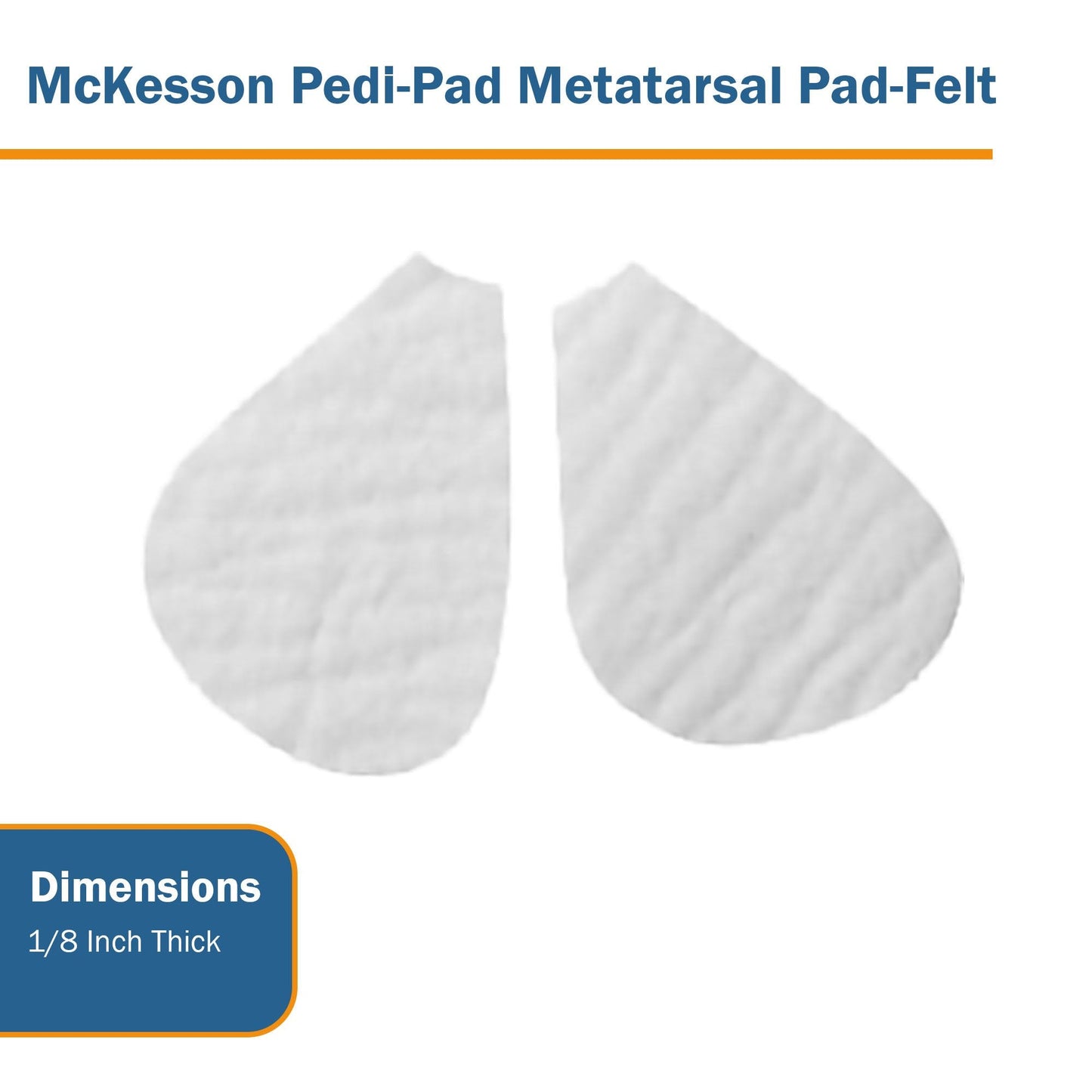 McKesson Metatarsal Pad, Size 106 - A
