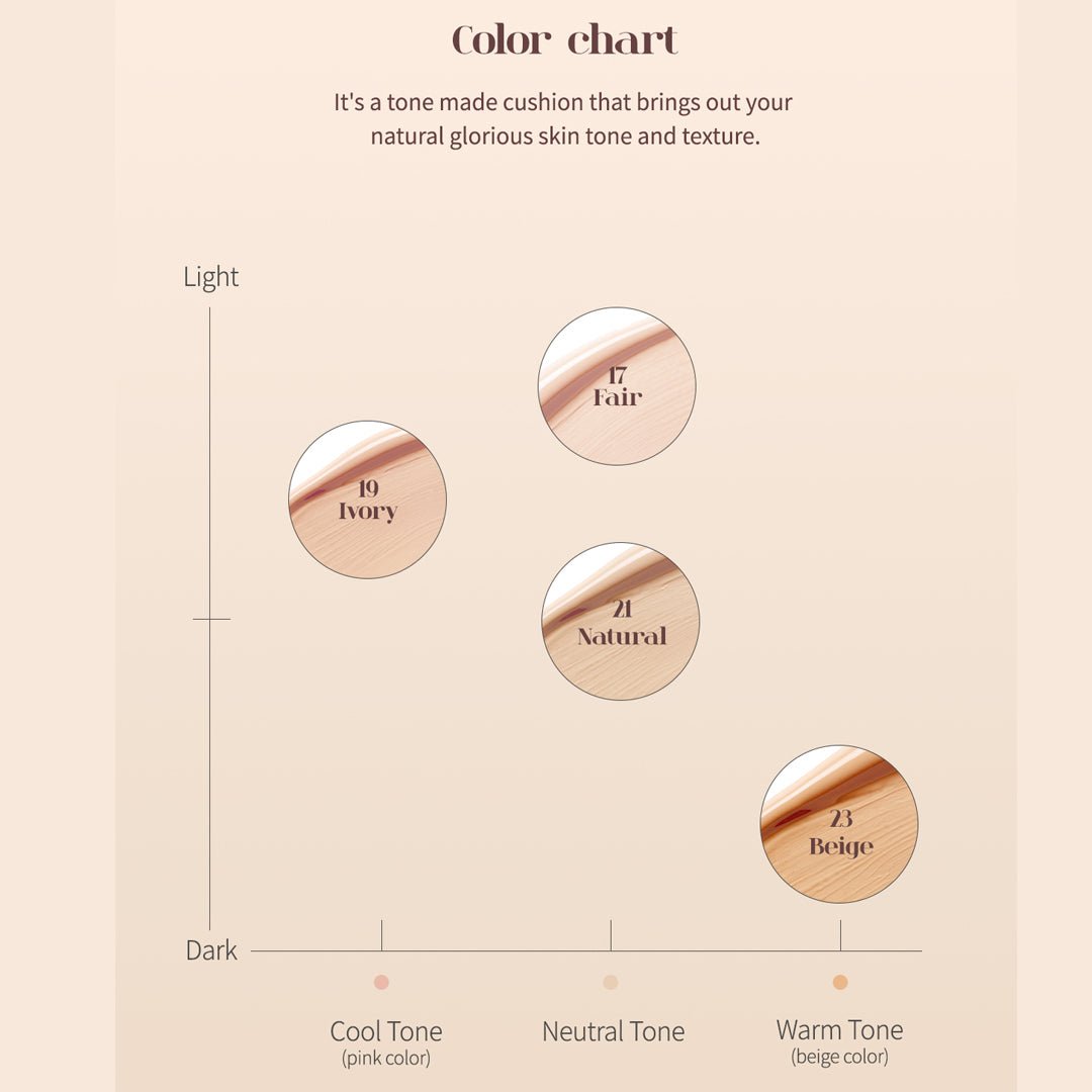 [MUDE] Hug Cushion SPF50+ PA+++ (in 4 shades) 15g