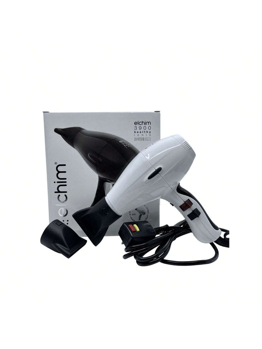 Elchim Elchim 3900 Titanium Ionic Ceramic Hair Dryer Pure White