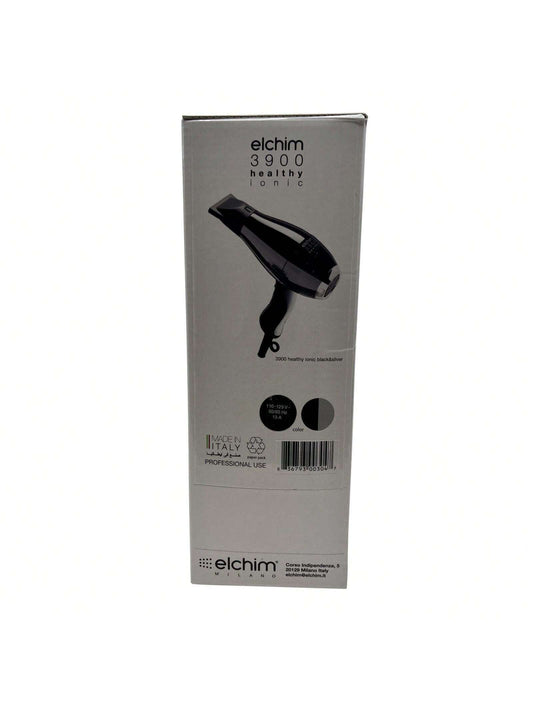Elchim Elchim 3900 Titanium Ionic Ceramic Hair Dryer Black & Silver