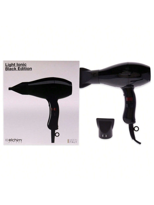 Elchim ELCHIM 3900 Light Ionic Edition Hair Dryer - Black by Elchim for Unisex - 1 Pc Hair Dryer
