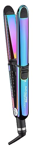 BaBylissPRO Nano Titanium Flat Iron Hair Straightener, 1 1/4" Prima Iconic Hair Straightener Iron & Curling Iron for Professional Salon Results and All Hair Types