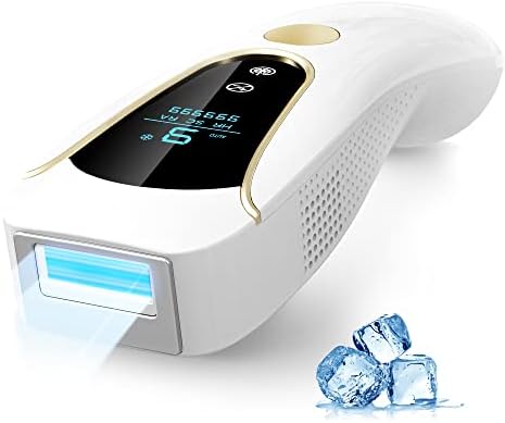 ARTOLF Ice-Cooling Laser Hair Removal,Upgraded 3 Function,9 Energy Levels,Painless Hair Removal Device for Face Armpits Legs Arms Bikini Line,for Women and Men