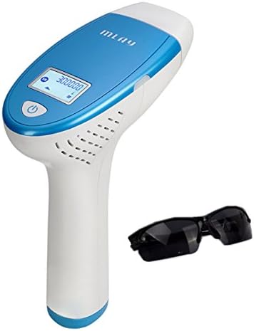 MLAY T1 Face and Body Hair Removal System - Painless Permanent IPL Hair Removal Device for Women & Man - Cooling Gel is Not Required - FDA cleared - Home Use IPL Hair Remover