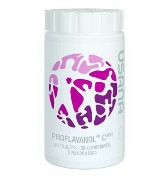 3 bottles USANA Grape Seeds Proflavanol C200, 56 Tablets, 2X grape seeds NEW
