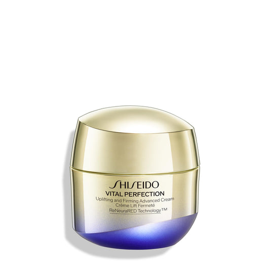 Shiseido Vital Perfection Uplifting and Firming Cream - 50 mL - Anti-Aging Moisturizer for Normal to Dry Skin - Visibly Lifts & Firms