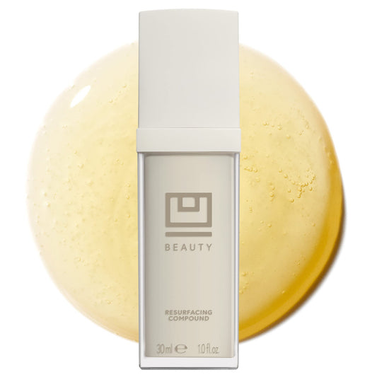 U Beauty Resurfacing Compound - Anti-Aging Daily Serum with Mandelic Acid, a Gentle Blend of Exfoliants, Retinol + Vitamin C for Smoother, Brighter, & Revitalized-Looking Skin- 1.0 fl.oz