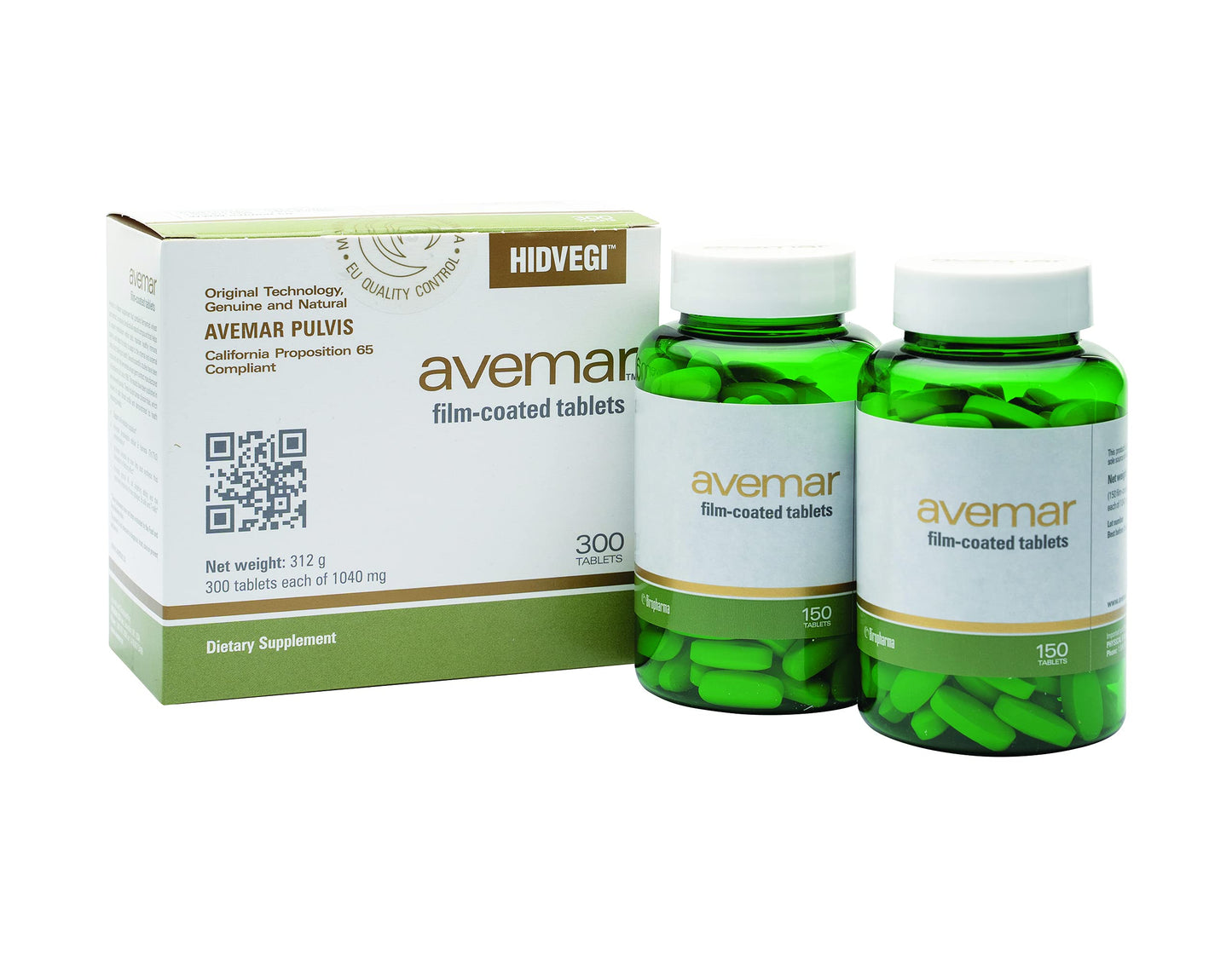 Avemar™ Fermented Wheat Germ Extract 300 Tablets Film-Coated