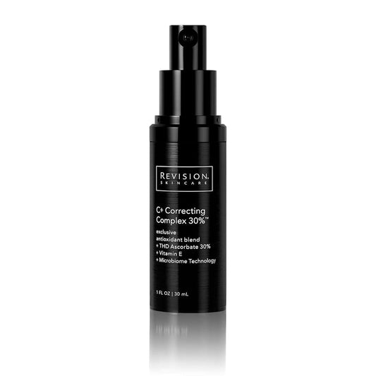 Revision Skincare C+ Correcting Complex 30%, defends and corrects the skin-damaging effects, Helps to support the skinÕs natural production of Vitamins C and E, 1 FL oz