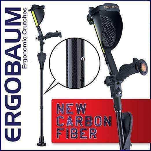 Ergoactives Ergobaum Prime 7TH Generation Forearm Crutches - Adult - Senior.com Forearm Crutches