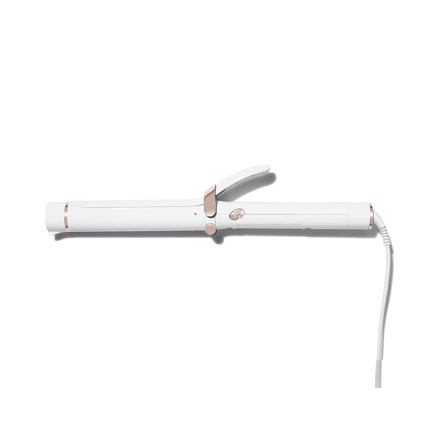 T3 SinglePass Curl Professional Curling Iron Custom Blend Ceramic Long Barrel Curling and Wave Iron with Adjustable Heat Settings for Shiny Smooth Curls and Waves