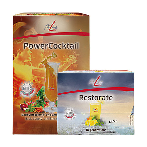 PM FitLine Optimal Set with PowerCocktail 2pcs NEW