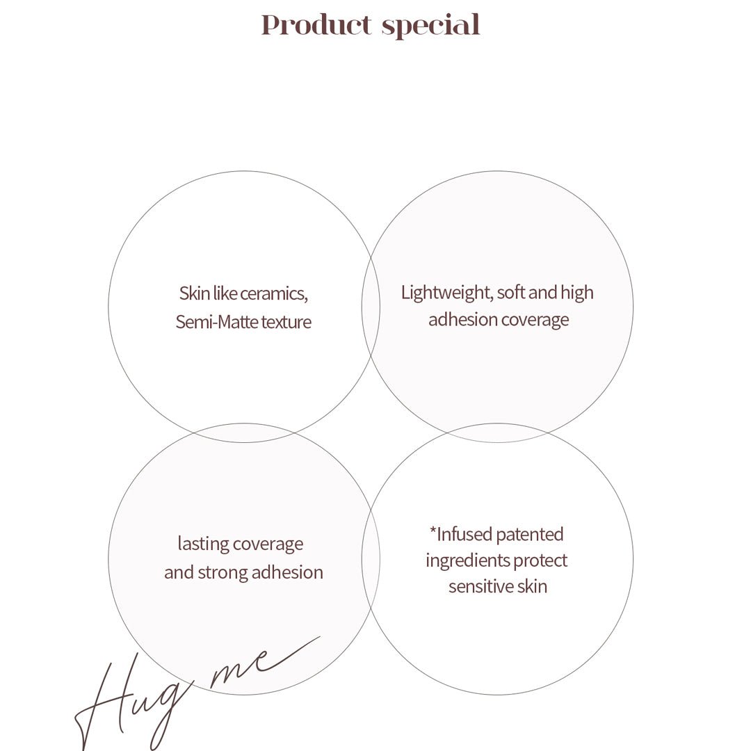 [MUDE] Hug Cushion SPF50+ PA+++ (in 4 shades) 15g