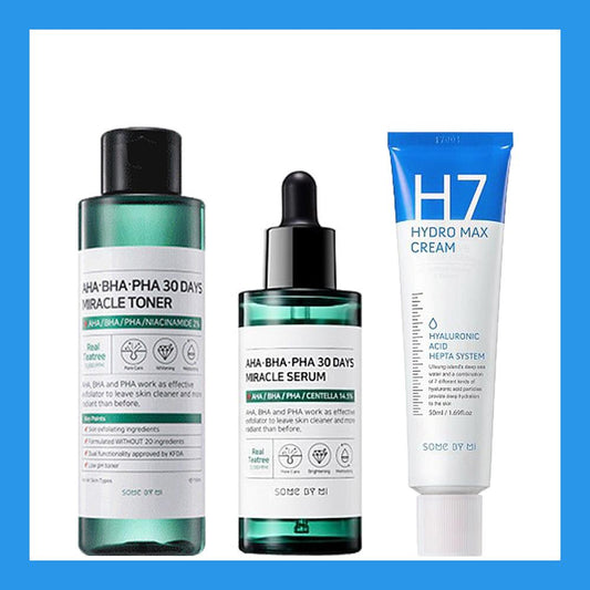 Miracle Set H7 Line #Toner + Serum + H7 Cream