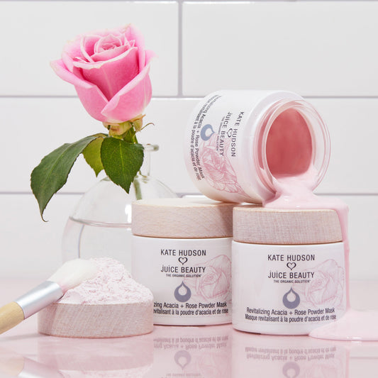Kate Hudson Juice Beauty Revitalizing Acacia + Rose Powder Mask