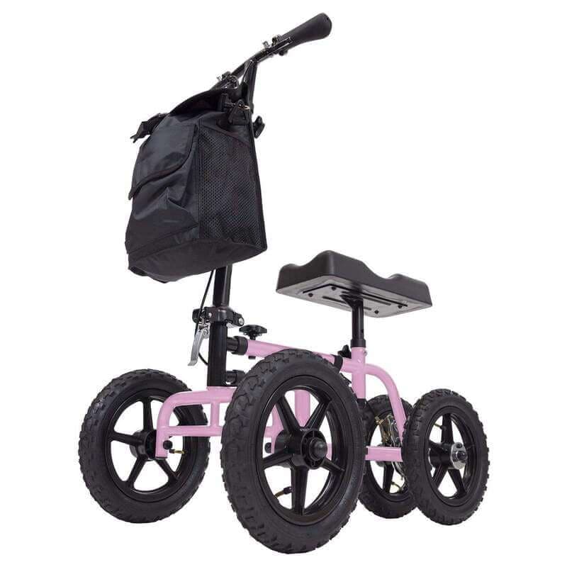 Vive Health All Terrain Knee Walker - XL 12” Pneumatic Tires - Senior.com Knee Walkers