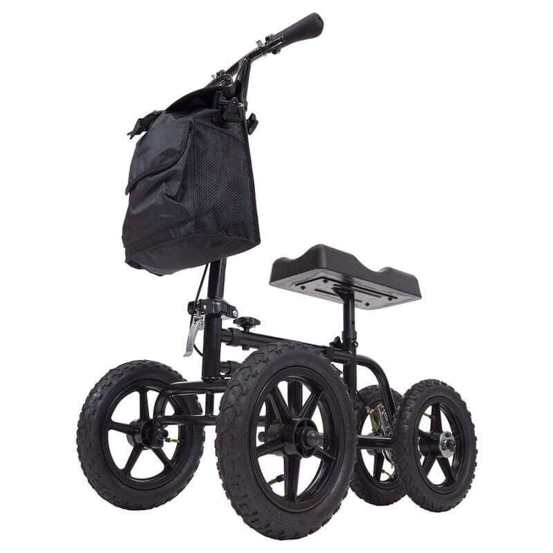 Vive Health All Terrain Knee Walker - XL 12” Pneumatic Tires - Senior.com Knee Walkers