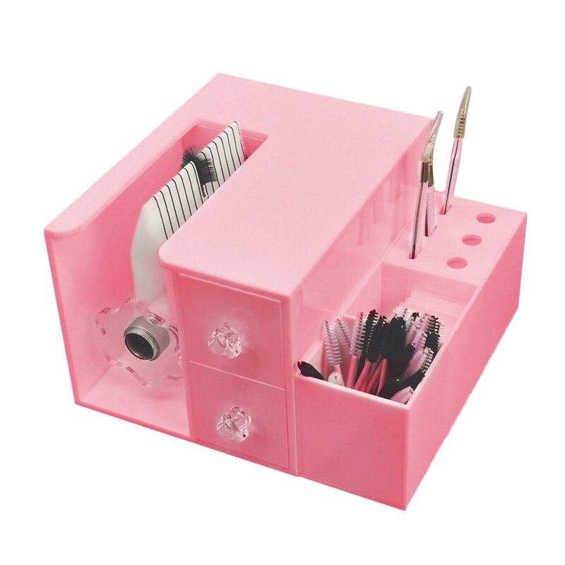 Eyelash Extension Fanning Making Machine Lash Make Fan Machine With Storage Box For Eyelash Extensions Makeup