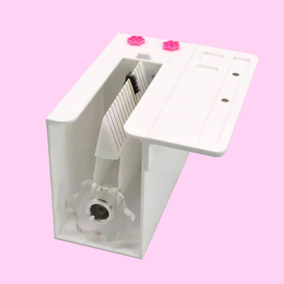 Eyelash Extension Fanning Making Machine Lash Make Fan Machine With Storage Box For Eyelash Extensions Makeup