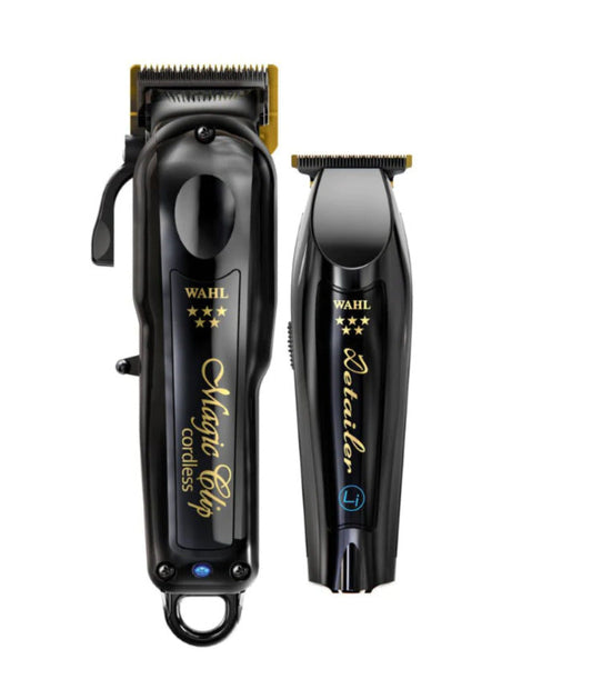 Wahl 5 Star Cordless Barber Combo(Cordless Magic/Cordless Detailer)