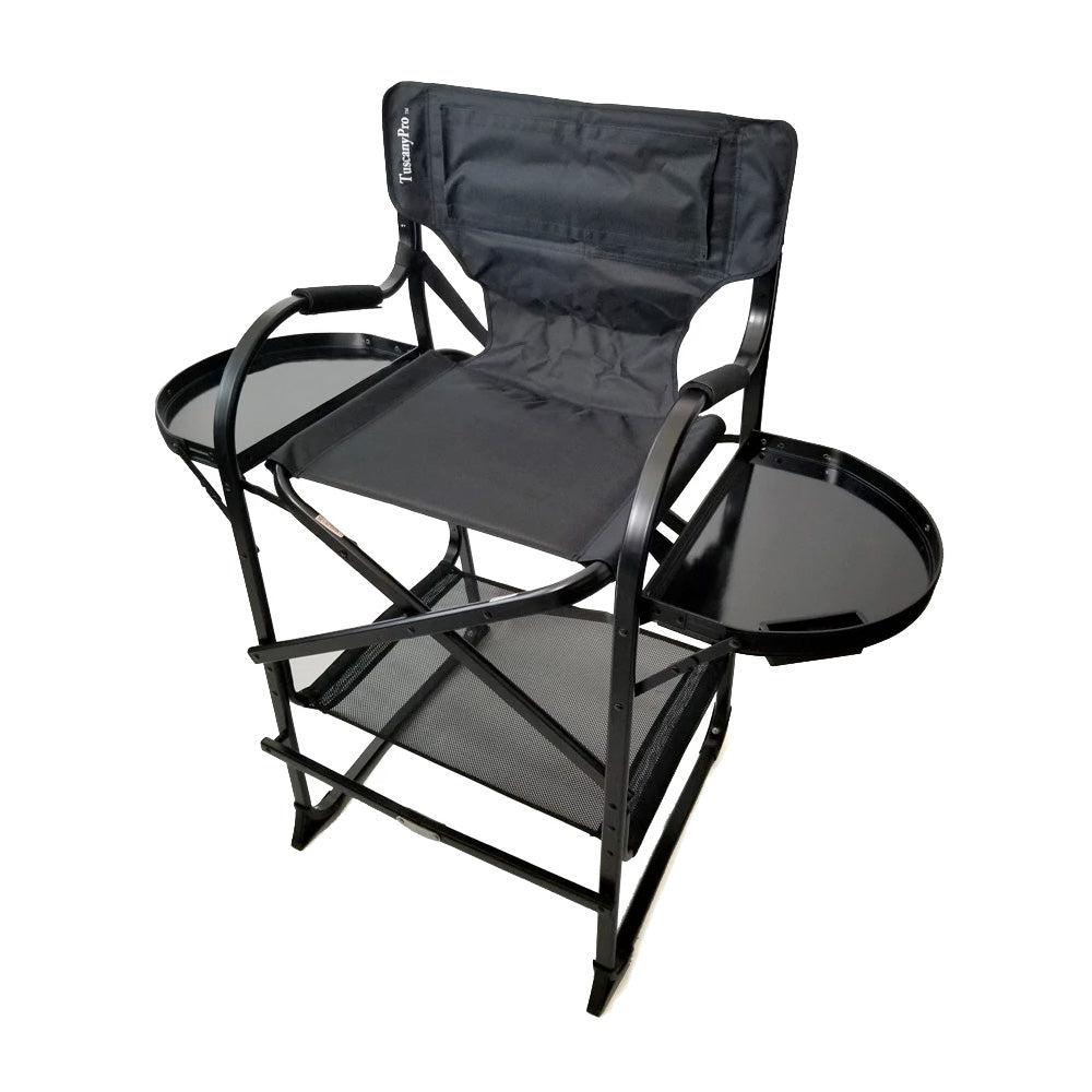 Tuscany Pro - Tall Makeup Chair With Side Trays TMC-29