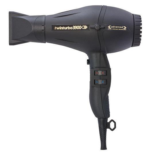 Twin Turbo 3900 Advanced Ceramic & Ionic Dryer Black 2100 Watts