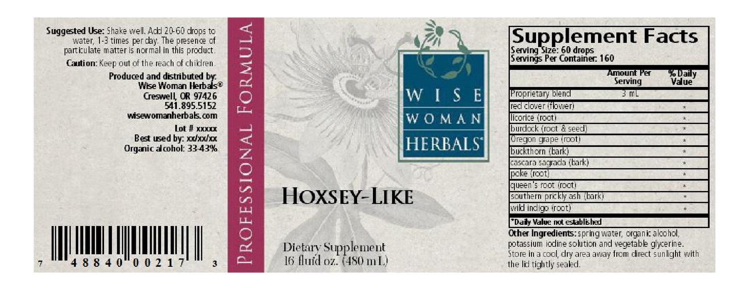 Wise Woman Herbals Hoxsey-Like Formula