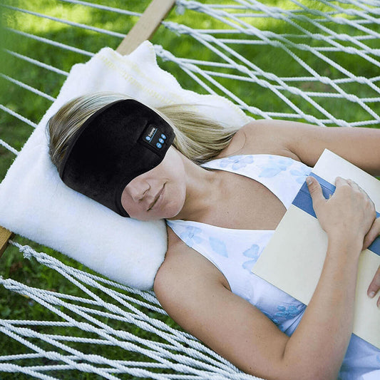 Bluetooth Sleeping Headphones Eye Mask. Shop Eye Masks on Mounteen. Worldwide shipping available.