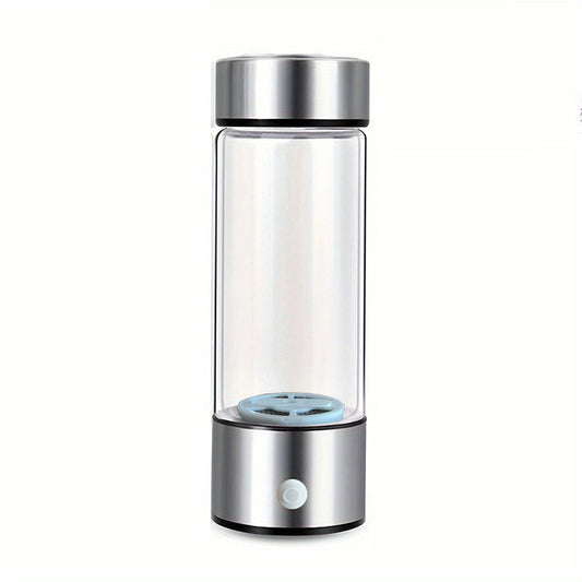 Portable Hydrogen Generator Water Cup: Super Antioxidants ORP Hydrogen-Rich Water in 420ml Bottle!
