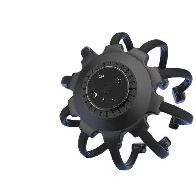 Relax & Rejuvenate with Electric Octopus Head Massager - BT Music Vibration to Relieve Stress & Improve Sleep
