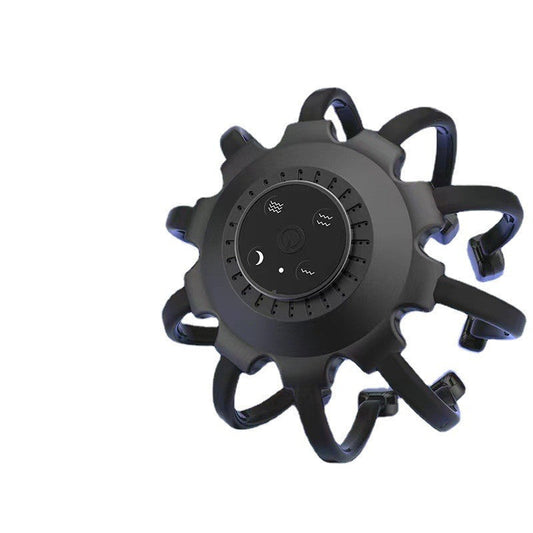 Relax & Rejuvenate with Electric Octopus Head Massager - BT Music Vibration to Relieve Stress & Improve Sleep