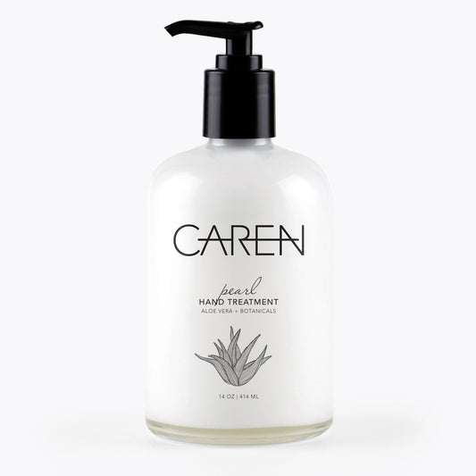 Caren® Hand Treatment 14oz Glass Bottle