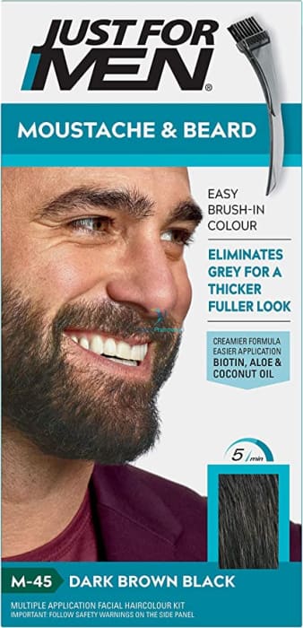 Just For Men Beard Dark Brown - 1 Pack