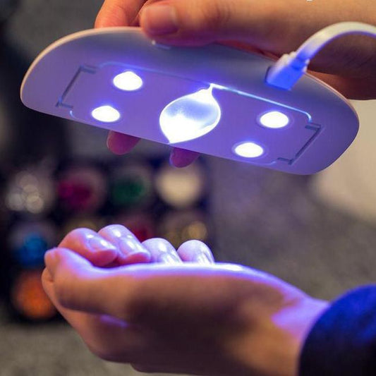 Portable LED Nail Dryer - Mounteen. Worldwide shipping available.