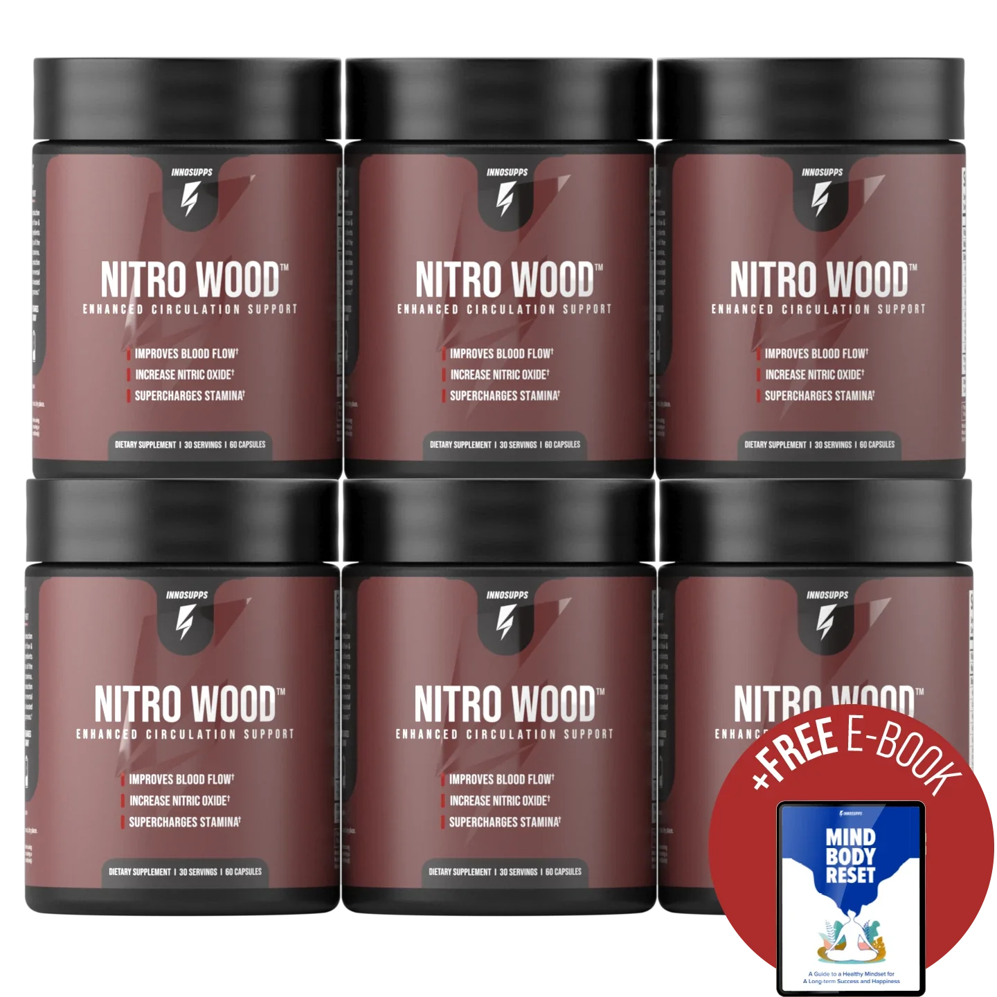 6 Bottles of Nitro Wood