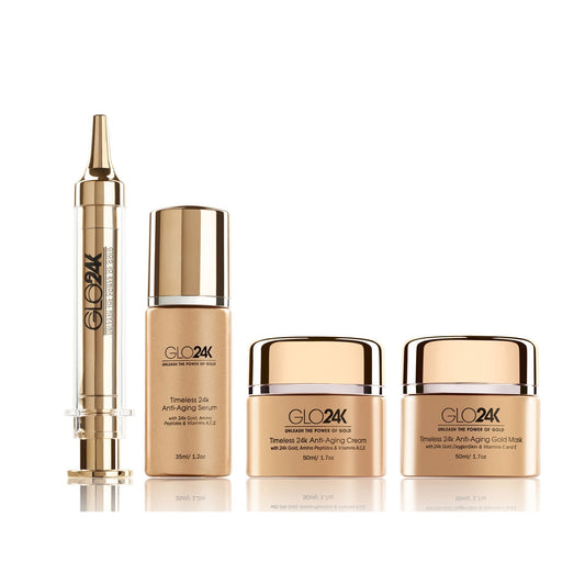 GLO24K Anti-Aging Supreme Set - 4 Pc set