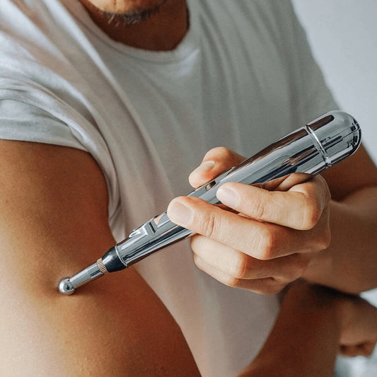 Shockproof Acupuncture Massage Pen. Shop Electric Massagers on Mounteen. Worldwide shipping available.