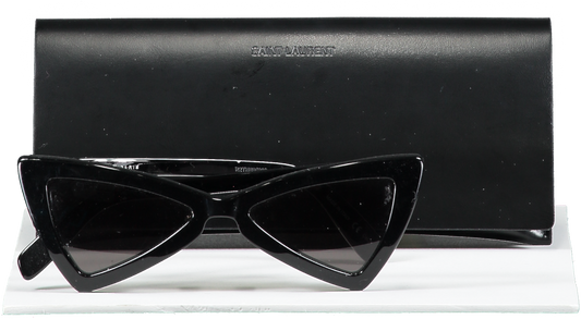 Saint Laurent Black Sl-207-jerry Sunglasses in case