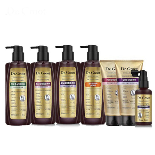 [DR.GROOT] 2pcs Bundle Set - Anti-Hair Loss Care Line / Shampoo / Conditioner / Treatment / Tonic